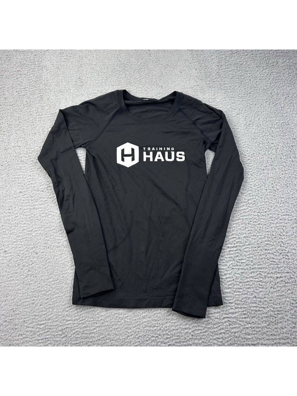 Lululemon Training Haus Swiftly Tech Long Sleeve Women’s Black Shirt Size 6